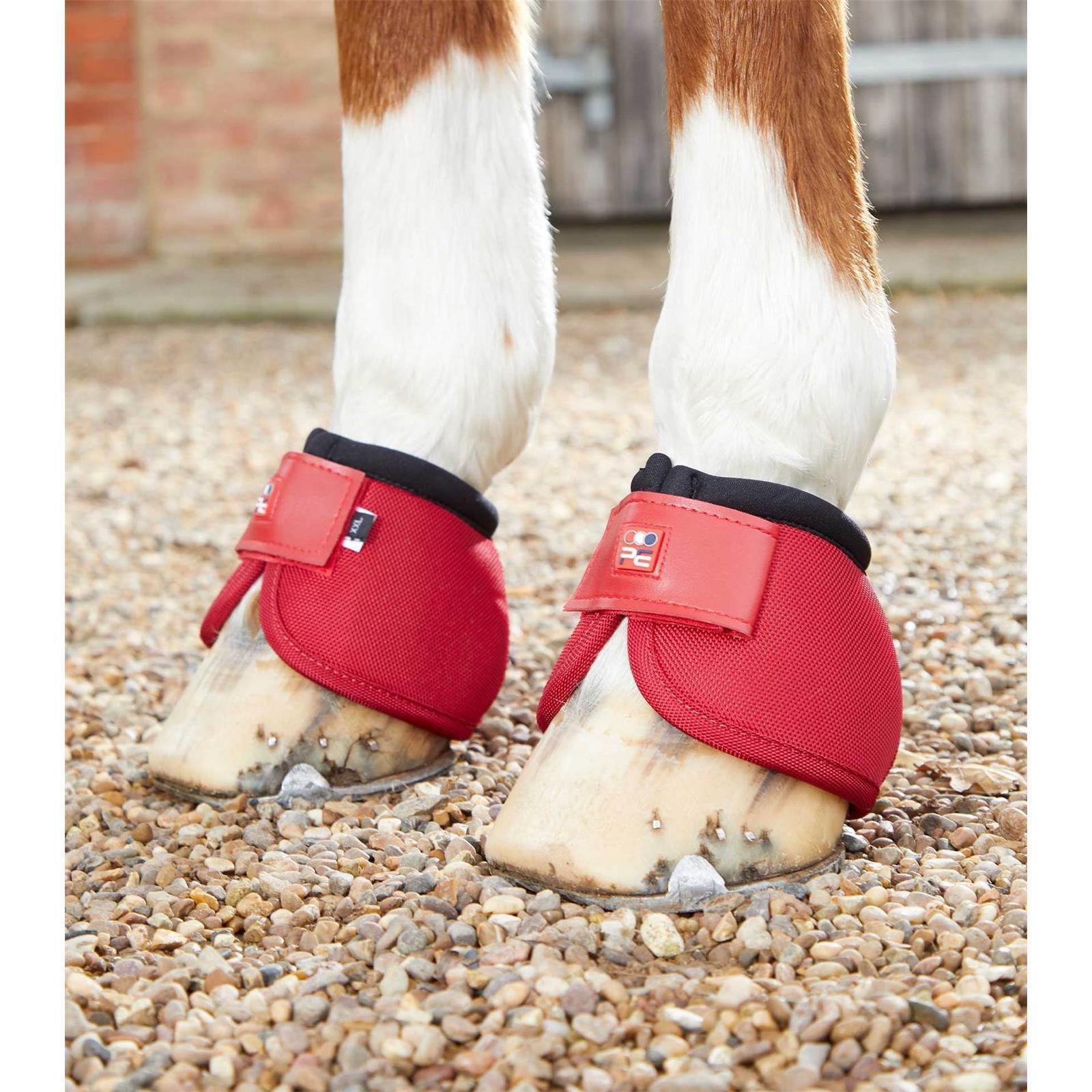 Premier Equine Ballistic No-Turn Hufglocken red XXL