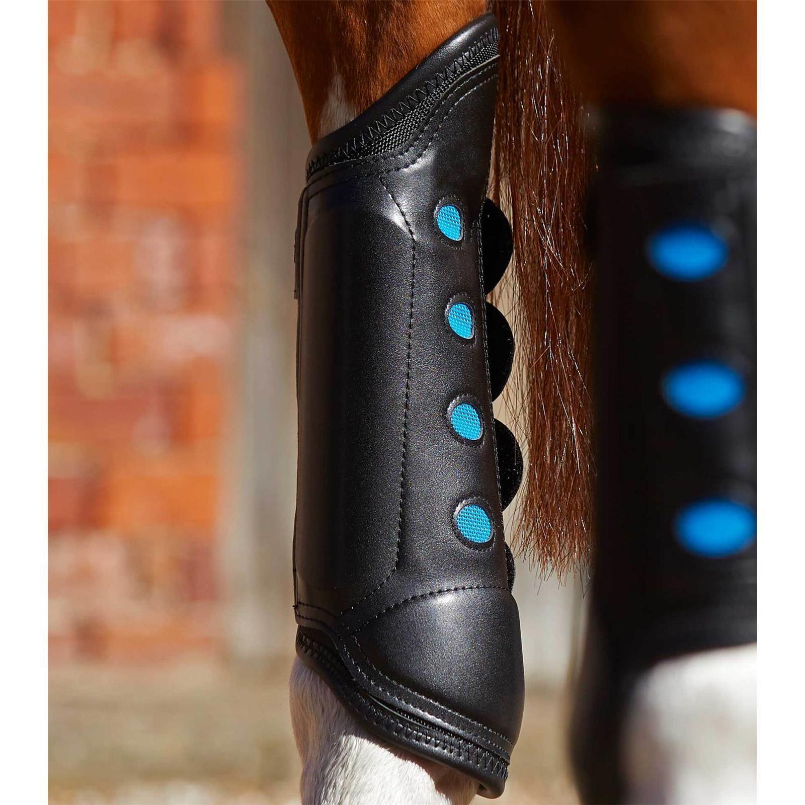 Premier Equine Air Cooled Original Eventing Boots Hind schwarz L