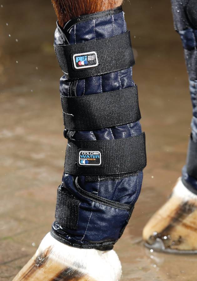 Premier Equine Cold Water Boots Kühlgamaschen S Navy