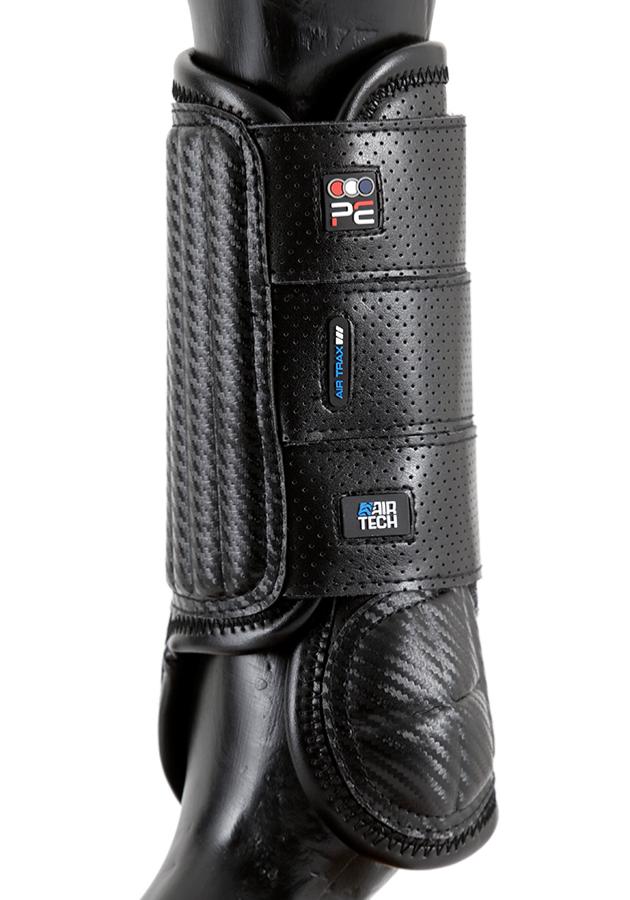 Premier Equine Carbon Tech Air Flex Eventing Boots Front black L