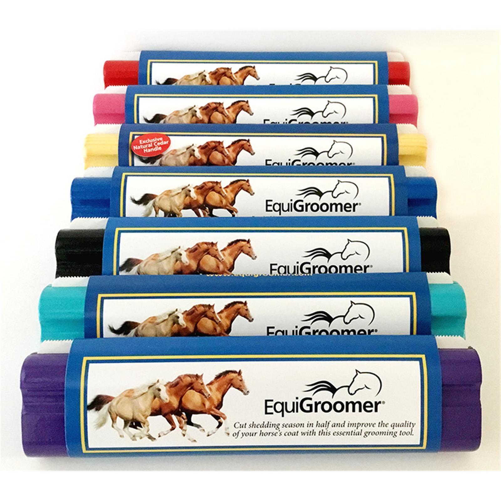 EquiGroomer 8-Inch Shedding Brush (20,32cm) black