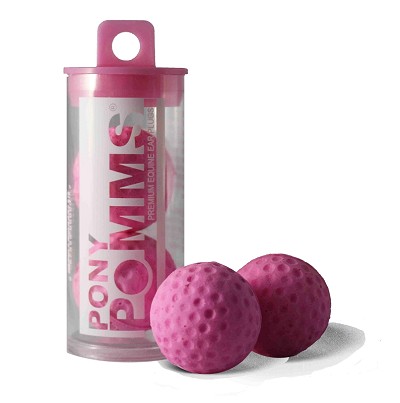 Pomms Premium Equine Ear Plugs Pink Ohrenstöpsel für Pony