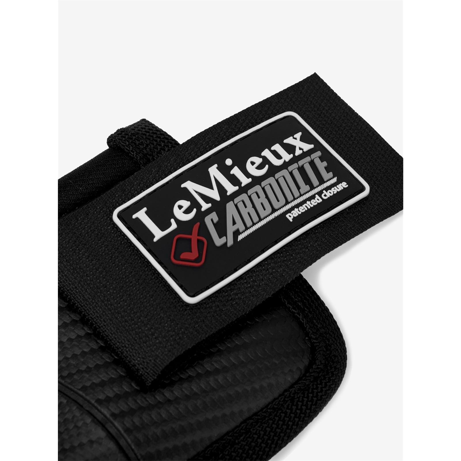 LeMieux Carbonite Overreach Boots Hufglocken Black S