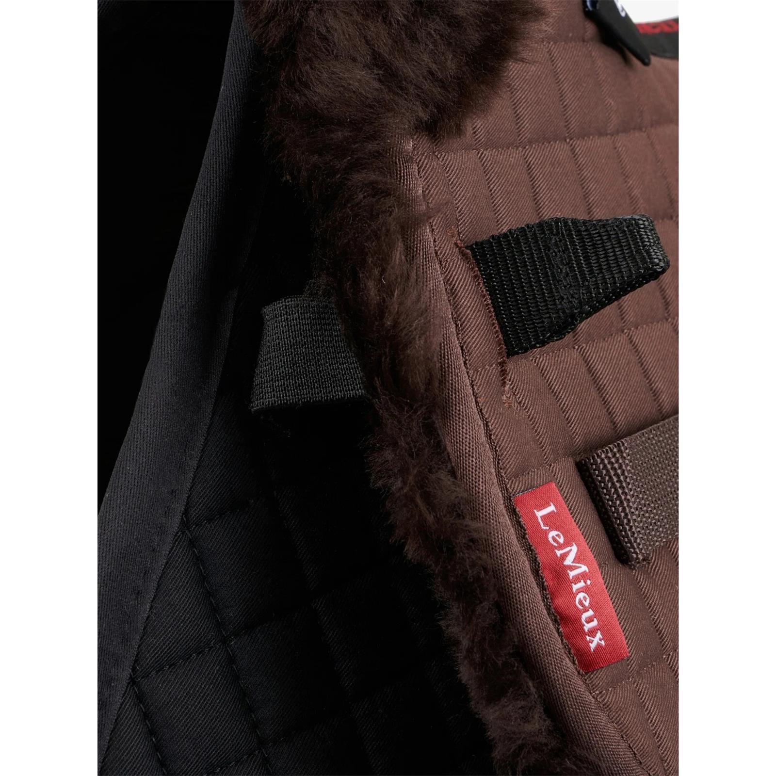 LeMieux Merino+ Half Pad Brown/Brown L