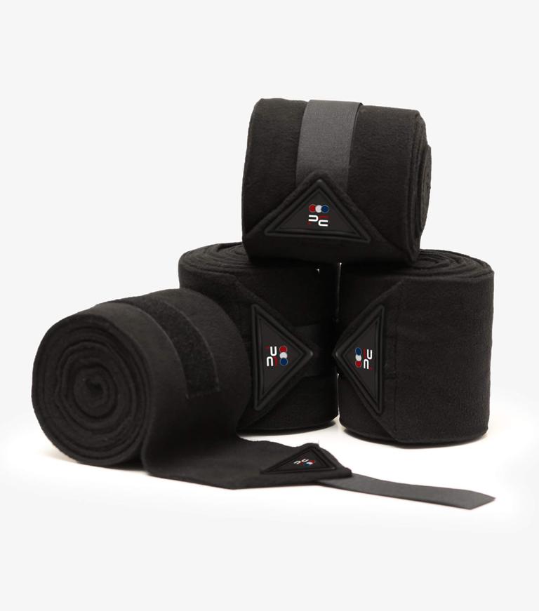 Premier Equine Bandagen 4er Set Polo Fleece navy universal