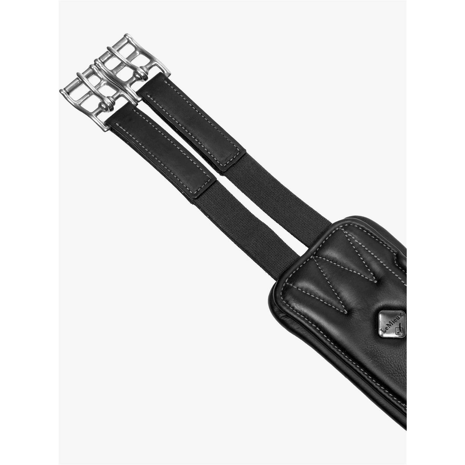 LeMieux Gel-Tek Anatomic Jump Girth Sattelgurt Black 130cm