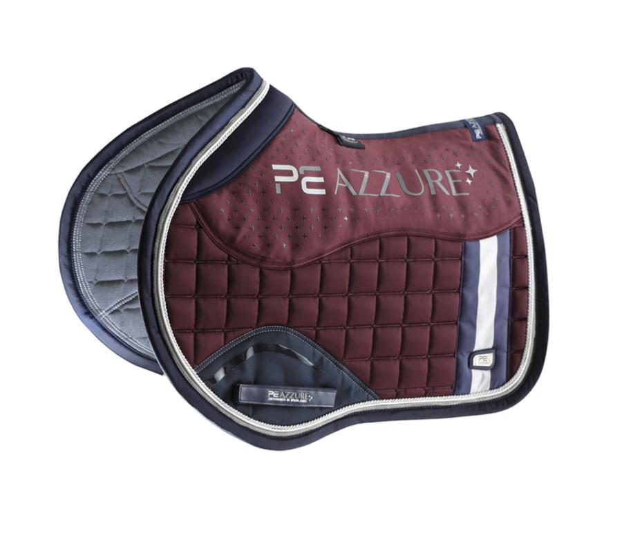 Premier Equine Azzure Anti-Slip Satin GP/ Jump Full wine