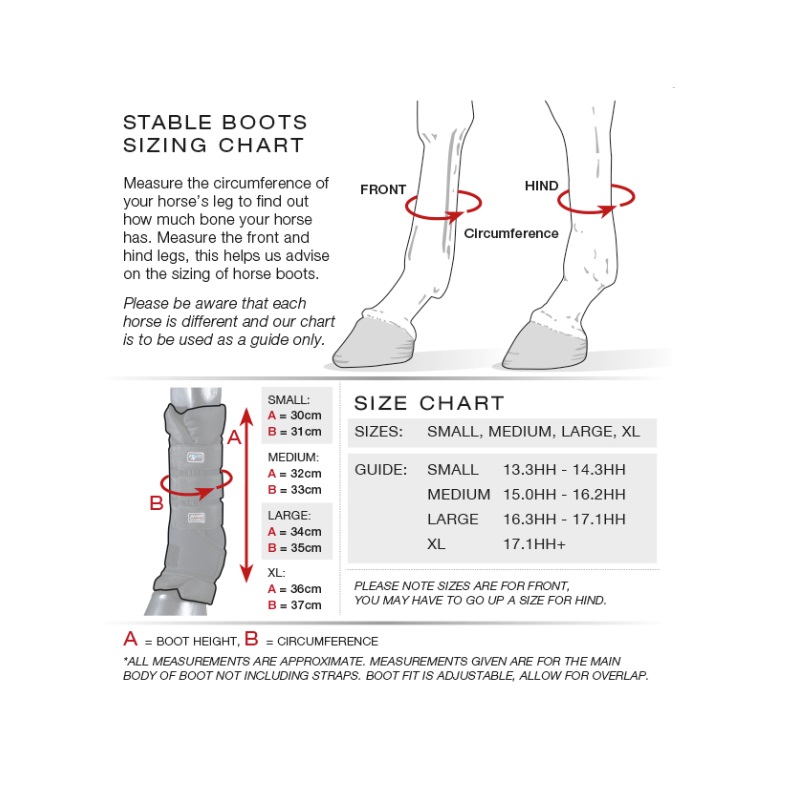 Premier Equine Stallgamaschen Stable Boot Wraps L