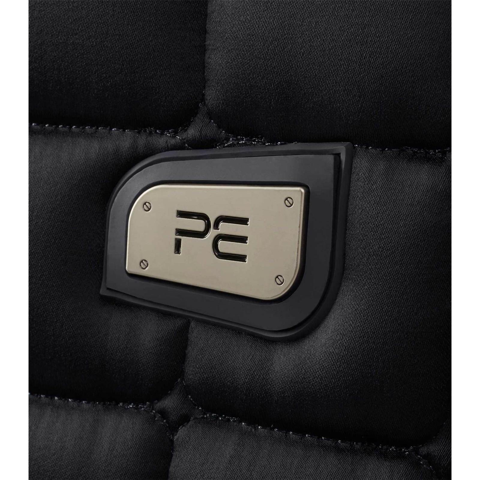 Premier Equine Capella Close Contact Merino Wool Dressage Square Full Black/Black Wool