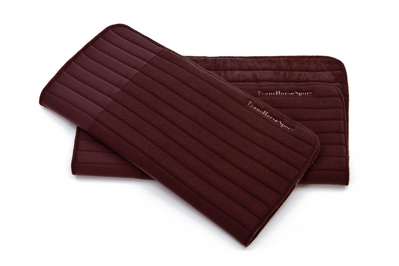 TransHorse Sport Bandagierunterlagen Memory Classic black coffee (braun) S (39 x 45 cm)