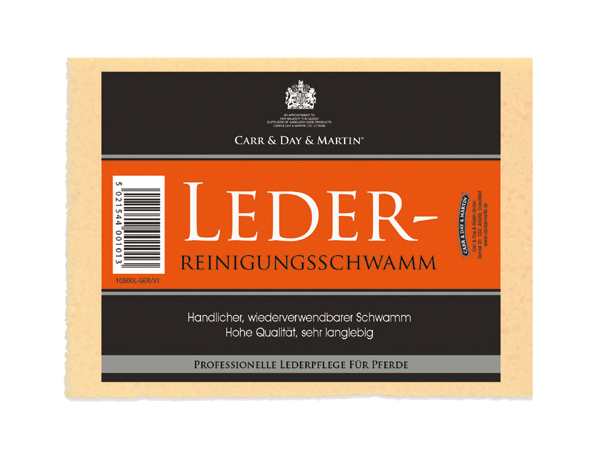 Carr & Day & Martin Leder Reinigungsschwamm