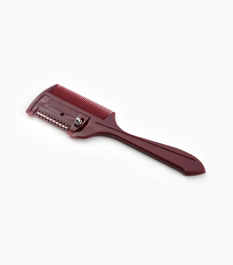 Premier Equine Mane Thinning Comb Verzieh-Kamm wine