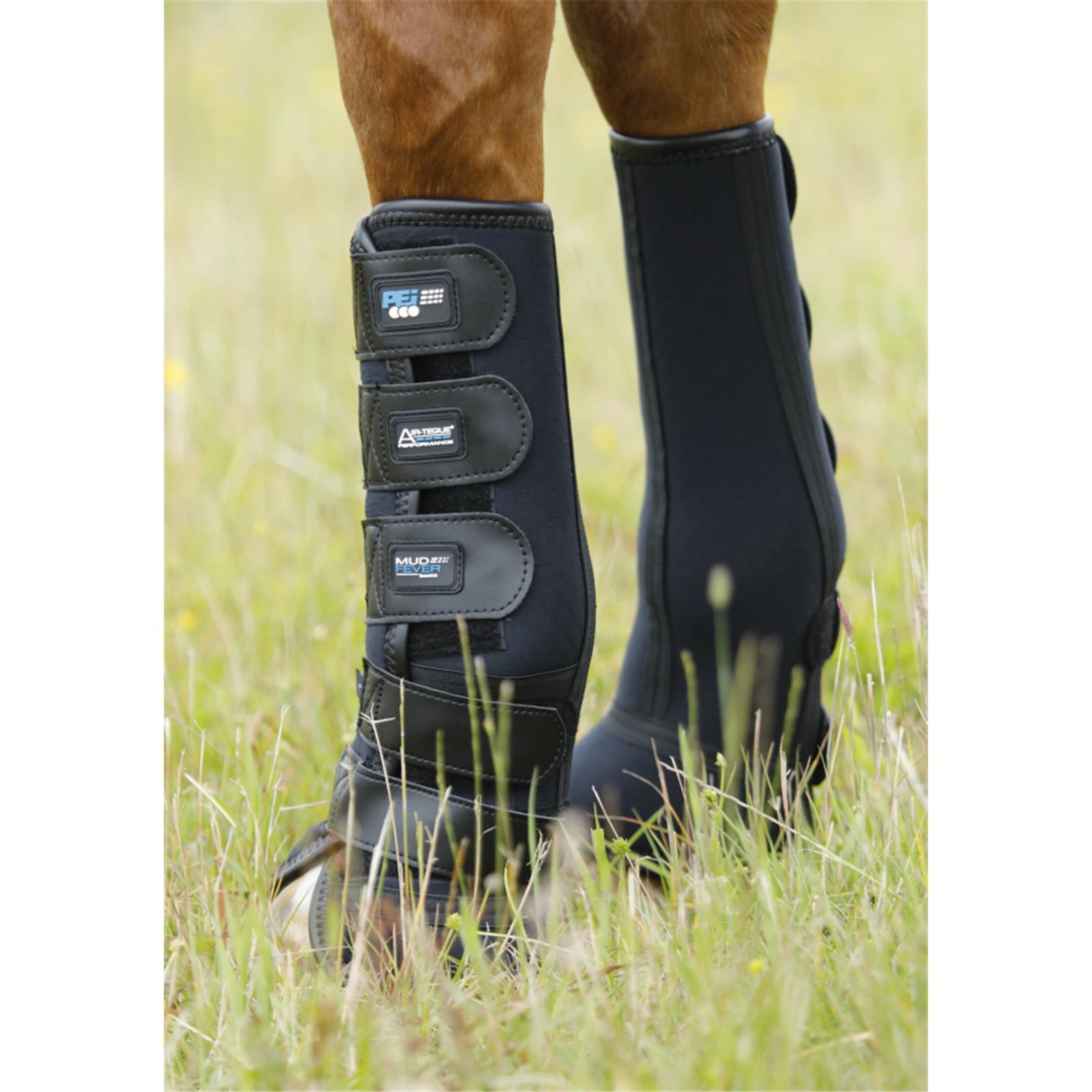 Premier Equine Turnout / Mud Fever Boots Outdoor- und Paddock Gamasche S Black