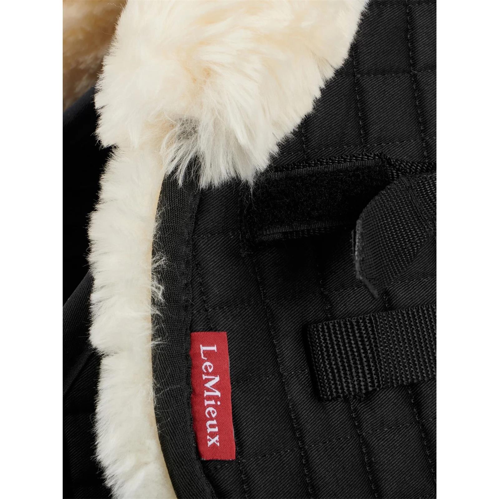 LeMieux Merino+ Half Pad Black/natural L