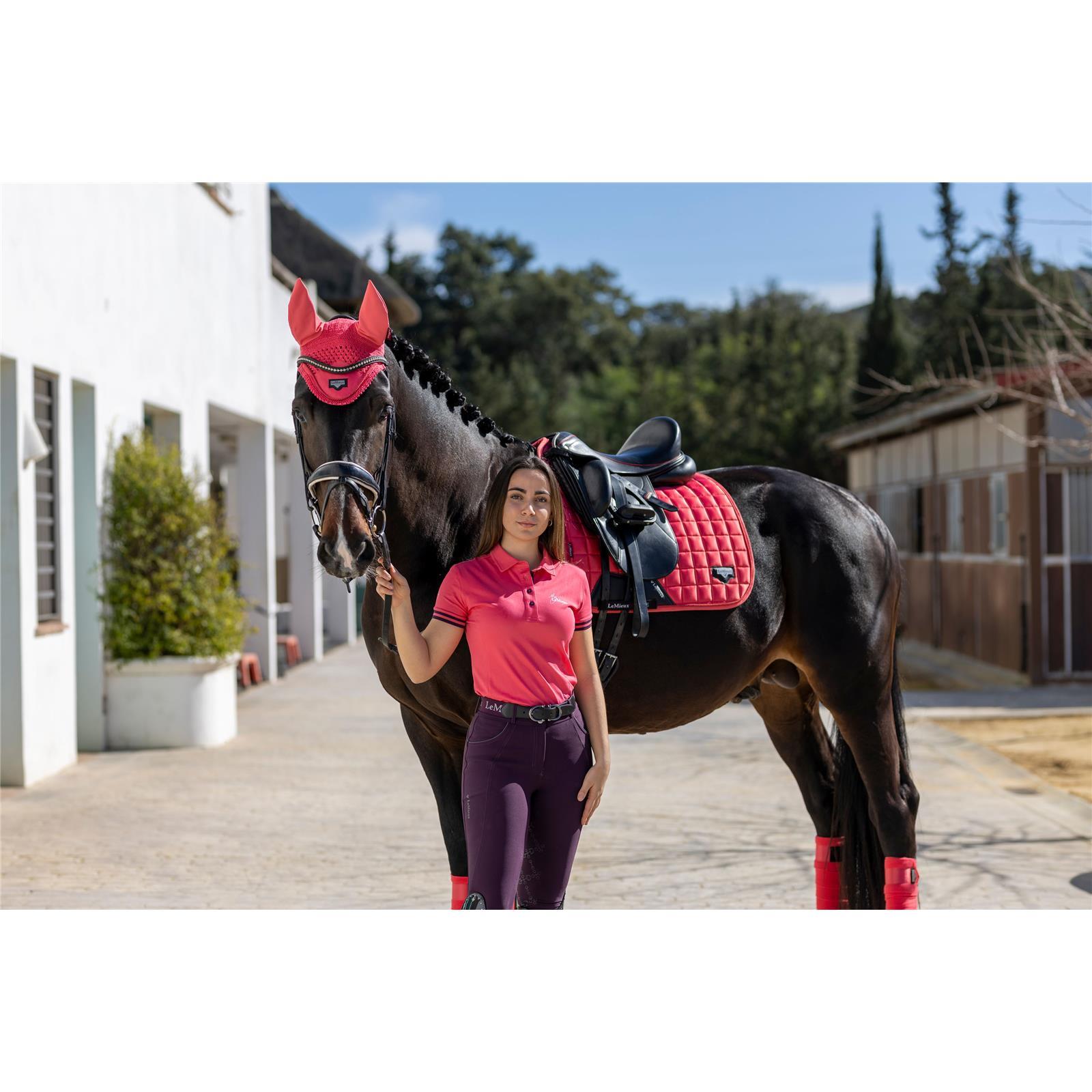 LeMieux Loire Classic Dressage Square Papaya S/M