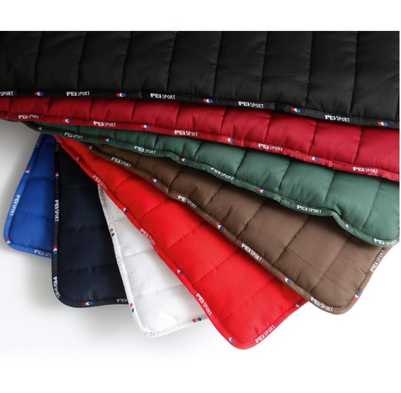 Premier Equine Schabracke Buster Reversible Saddle Pad Full red