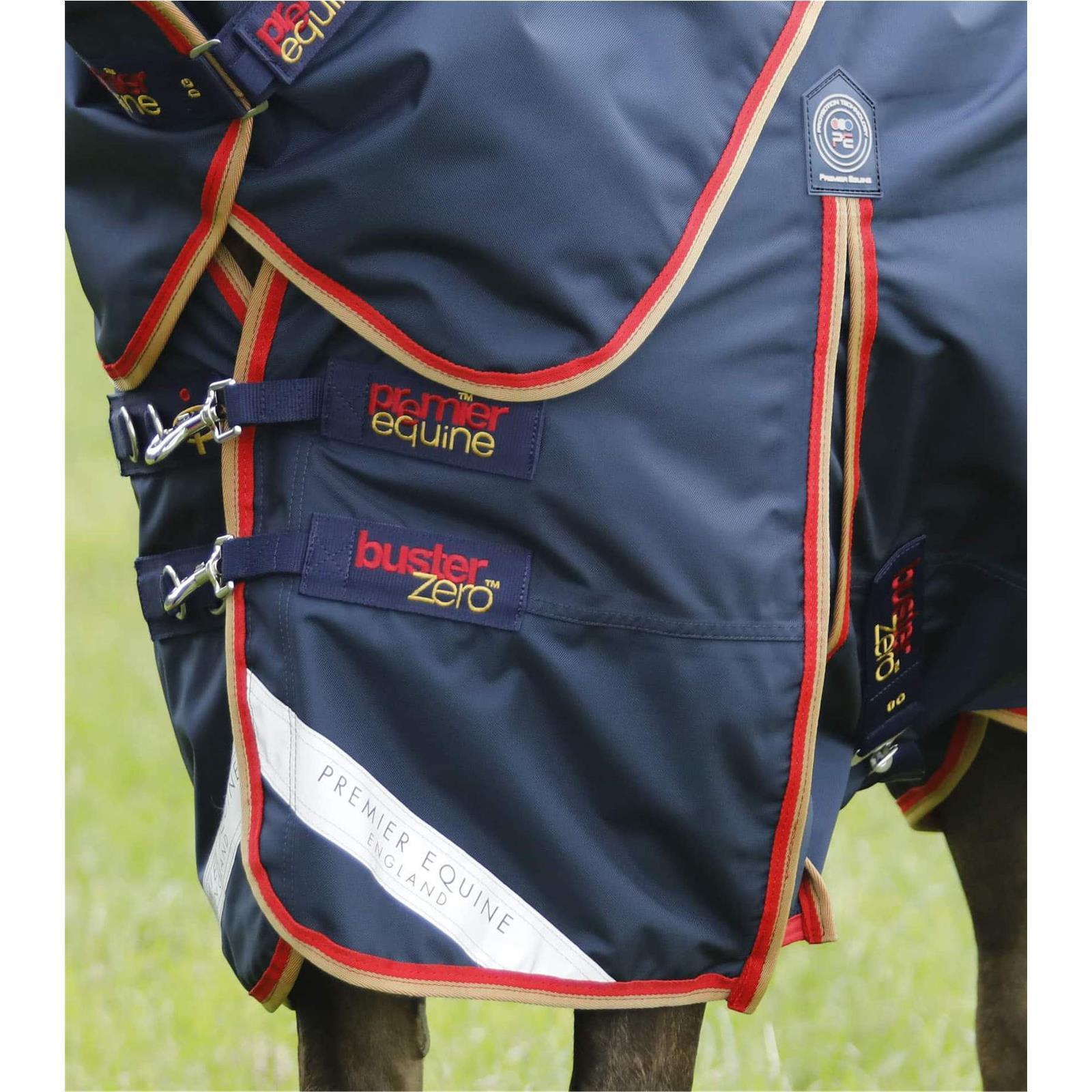 Premier Equine Weidedecke Pony Buster Zero 0g Turnout Rug 5'3'' 120cm navy
