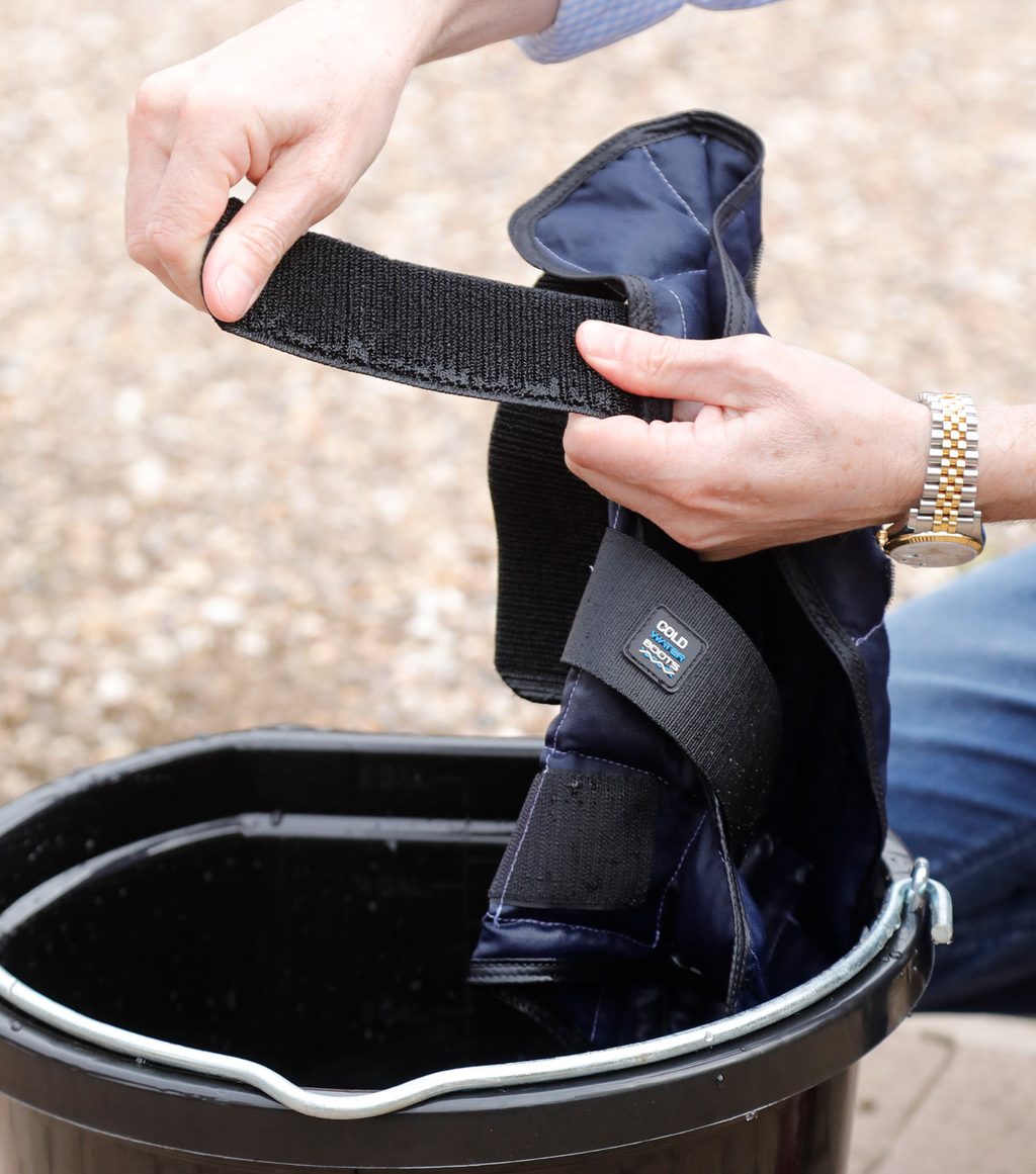 Premier Equine Cold Water Boots Kühlgamaschen S Navy