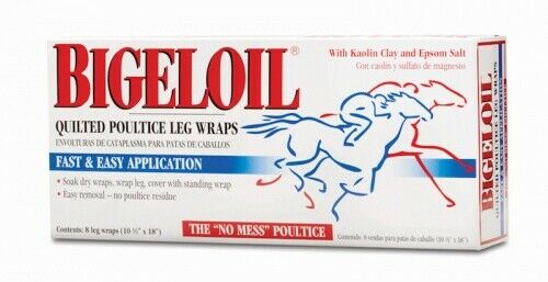 Absorbine Bigeloil Bein Pad 8 Stk.