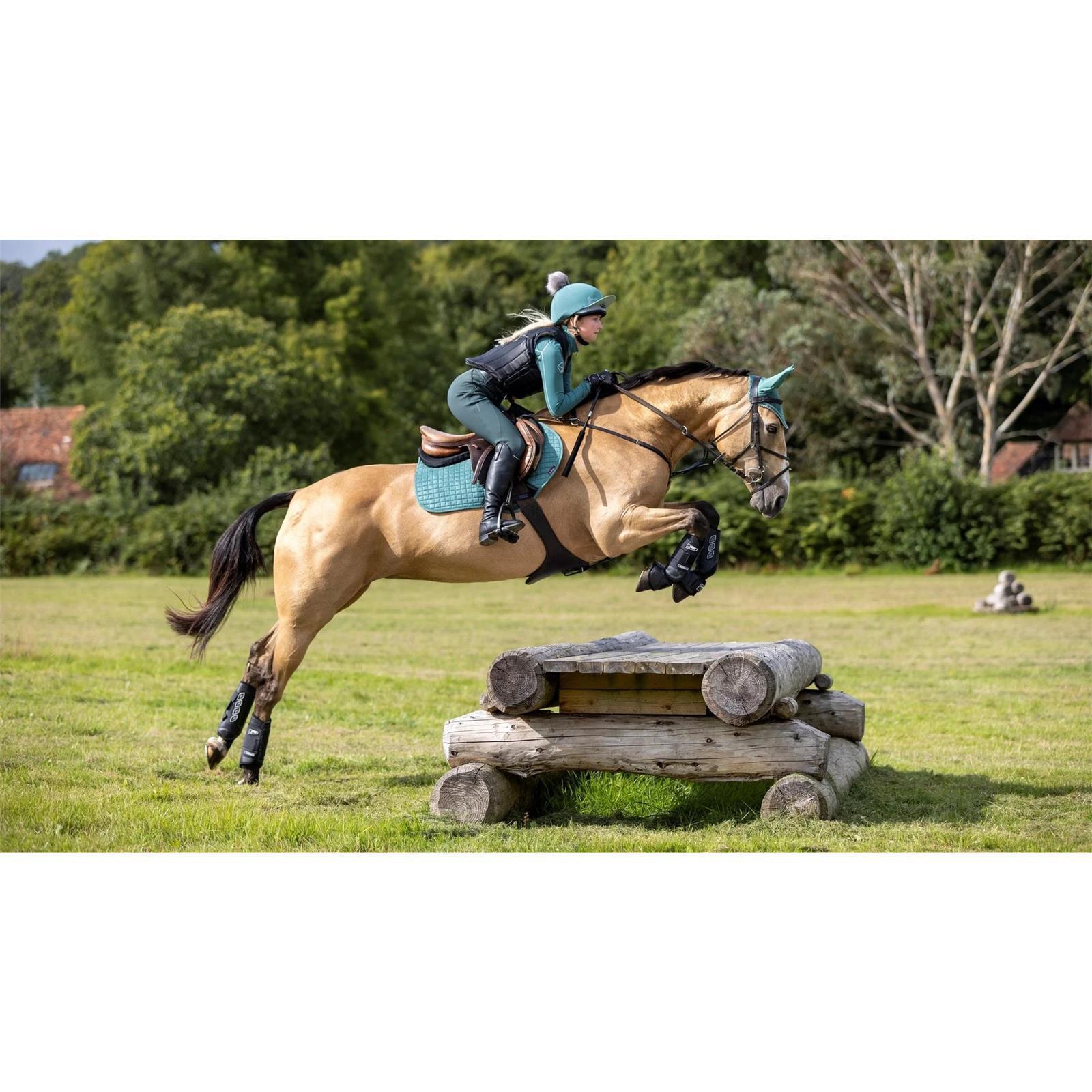 LeMieux Gamaschen Carbon Air XC Boots Hind black L