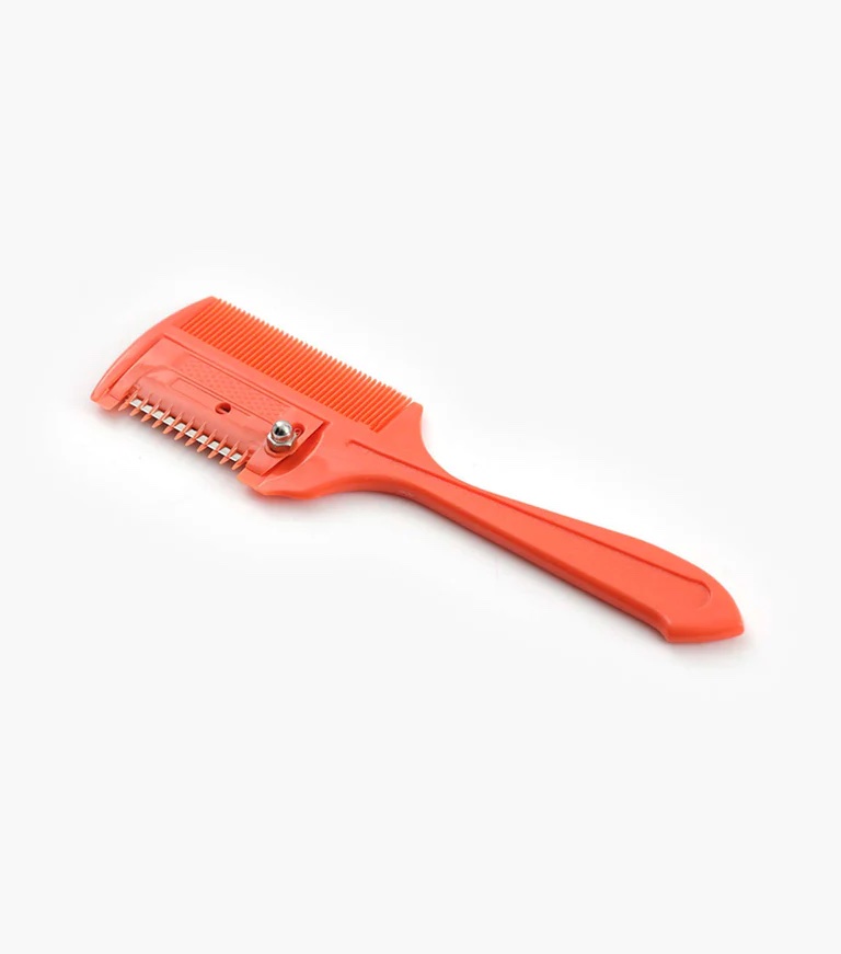 Premier Equine Mane Thinning Comb Verzieh-Kamm orange