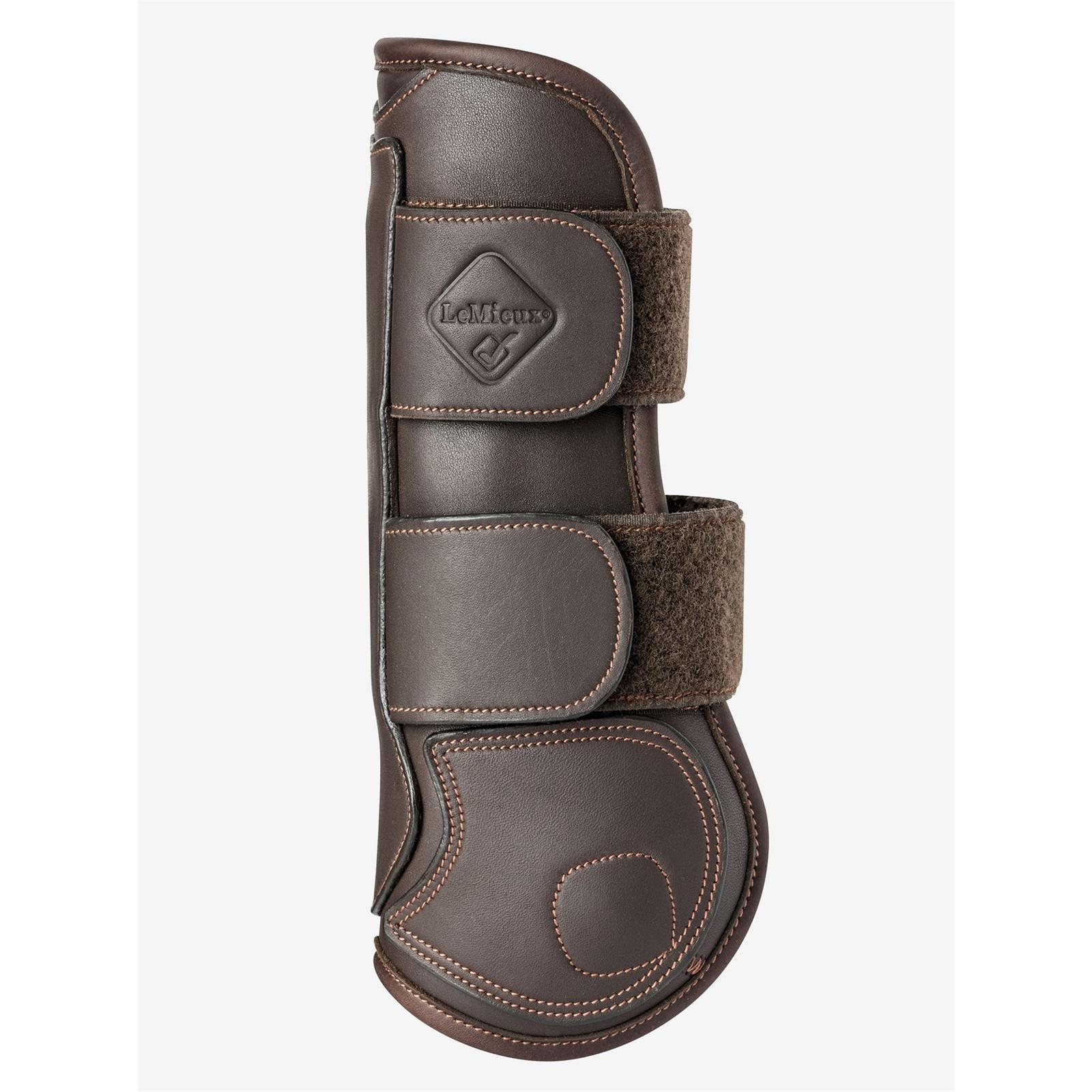 LeMieux Capella Leather Tendon Boots Brown Pony