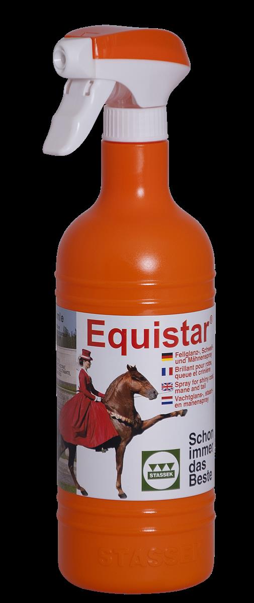 Stassek EQUISTAR   Fellglanz-, Schweif- und Mähnenspray 750 ml  (inkl. Sprühkopf)