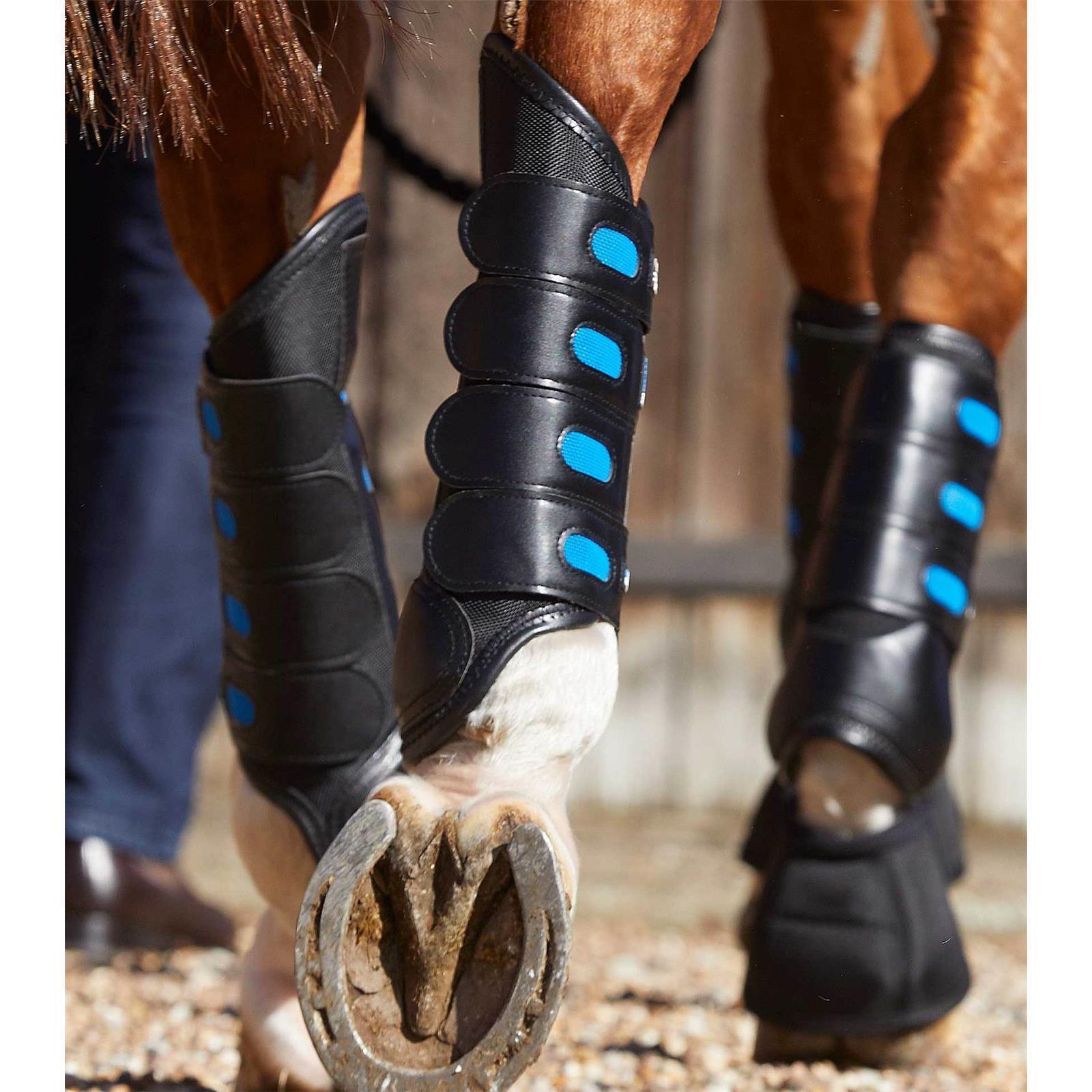 Premier Equine Air Cooled Original Eventing Boots Hind schwarz L