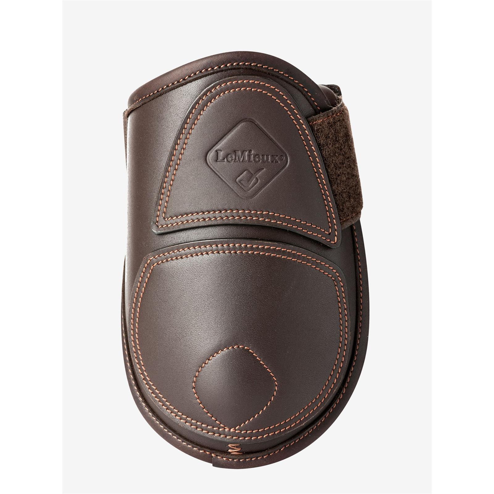 LeMieux Capella Leather Fetlock Boots Brown Full