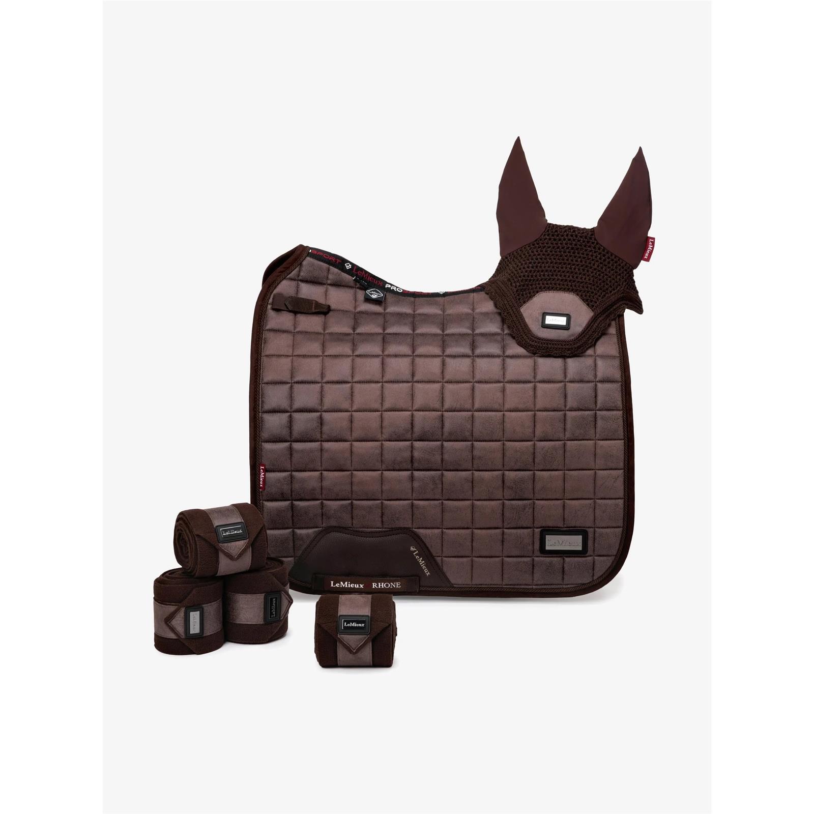 LeMieux Rhone Dressage Square Espresso