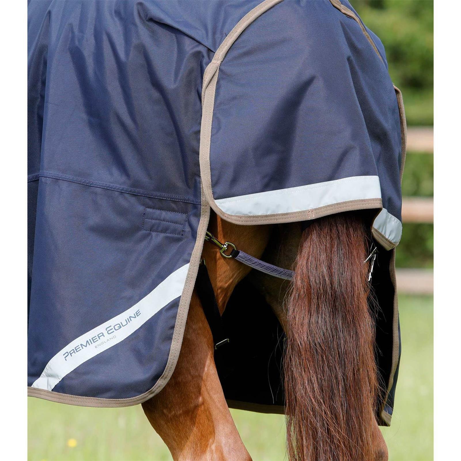 Premier Equine Weidedecke Titan 100 Turnout Rug 6'0'' / 130cm black