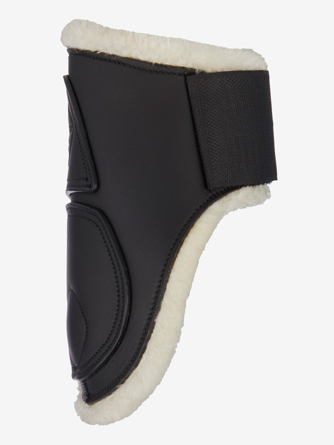 LeMieux Capella Comfort Leather Fetlock Boots Black Full
