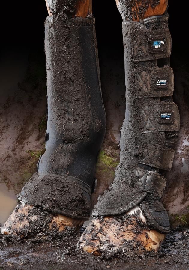 Premier Equine Turnout / Mud Fever Boots Outdoor- und Paddock Gamasche S Black