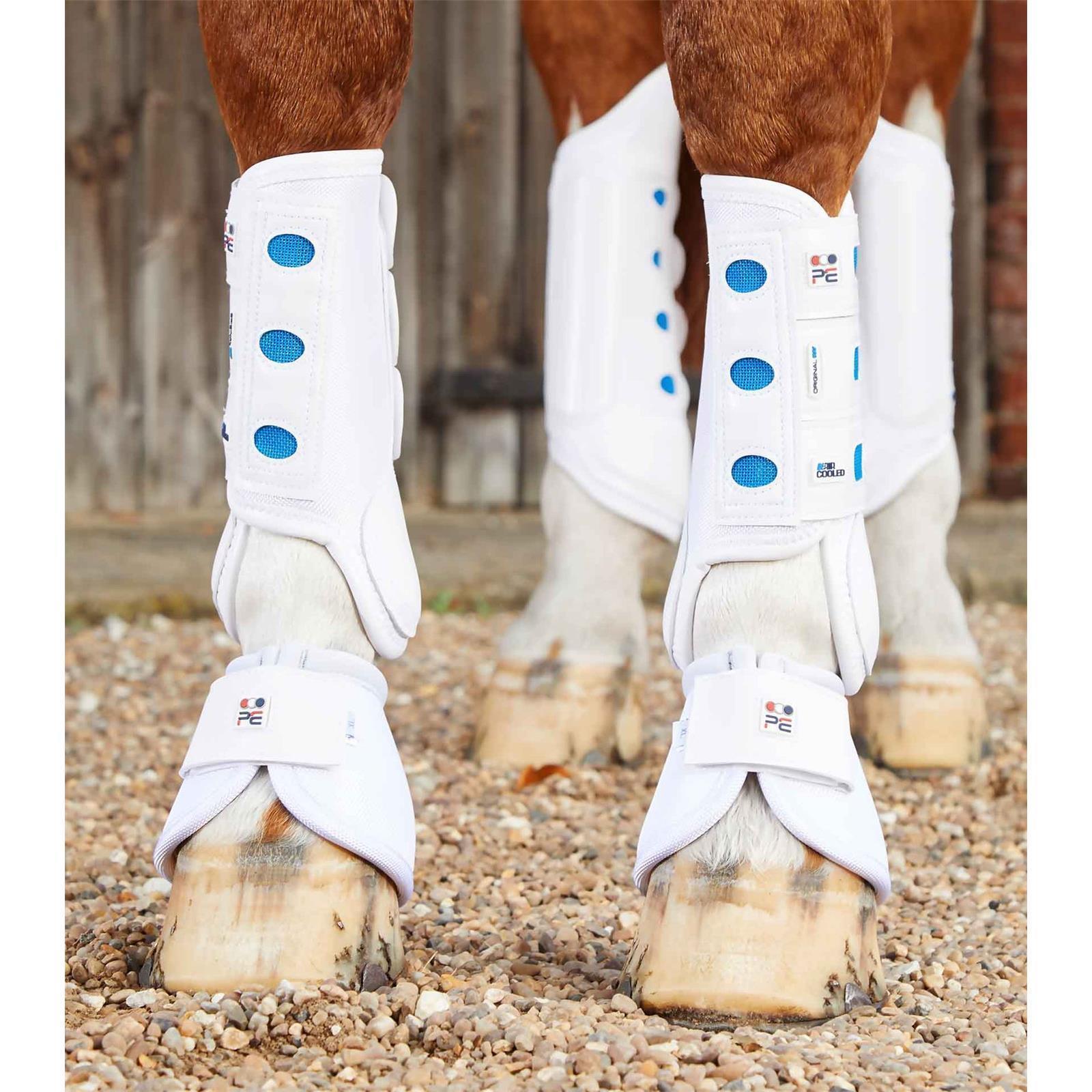 Premier Equine Air Cooled Original Eventing Boots Front weiß XS