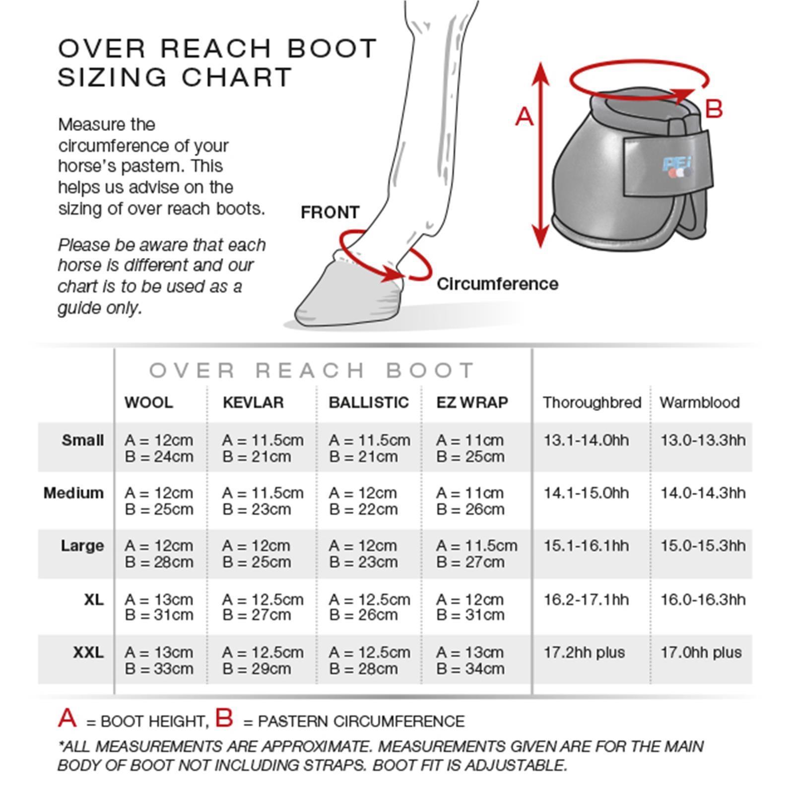 Premier Equine Kevlar No Turn Hufglocken Braun XXL