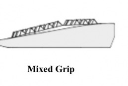Flex-on Ersatz Trittfläche Green Composite /Aluminium Steigbügel Mixed Grip