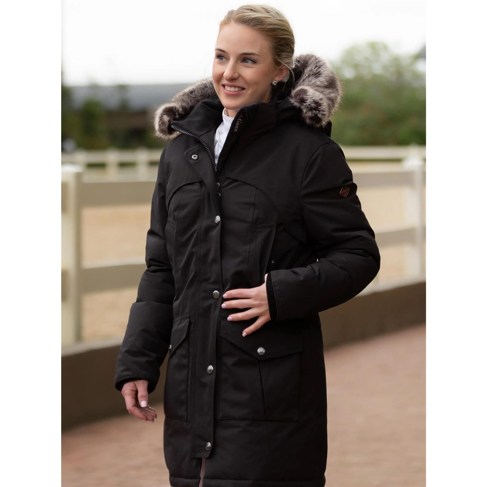 LeMieux Storm Coat Mantel Black 46