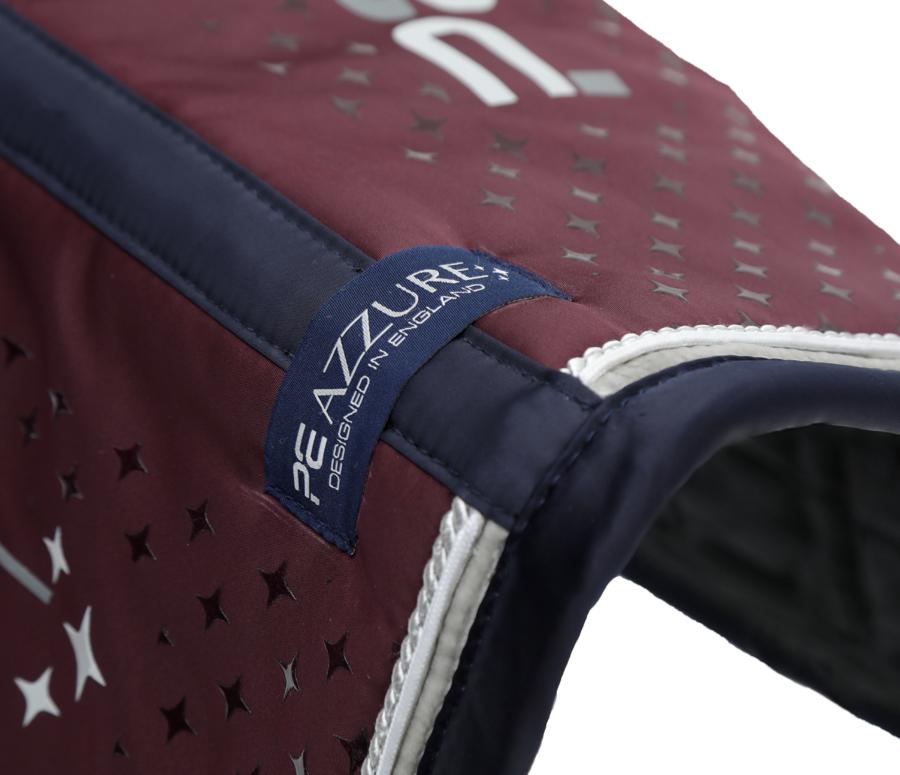 Premier Equine Azzure Anti-Slip Satin GP/ Jump Full wine