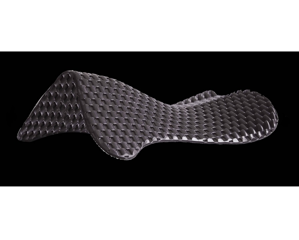 Acavallo Respira Air Release Soft Gel Pad hinten erhöht transparent universal