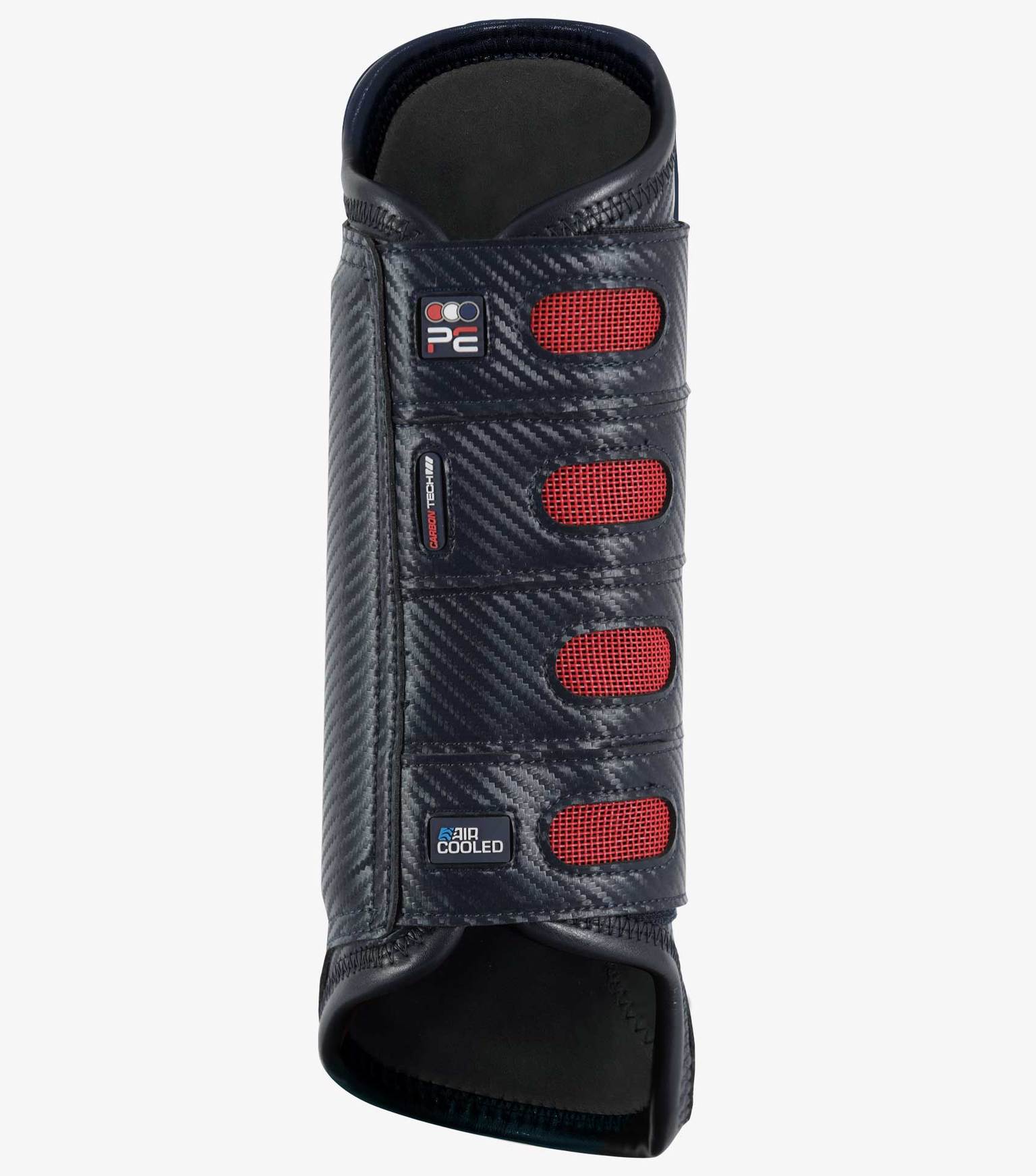 Premier Equine Carbon Tech Air Cooled Eventing Boots Front navy M