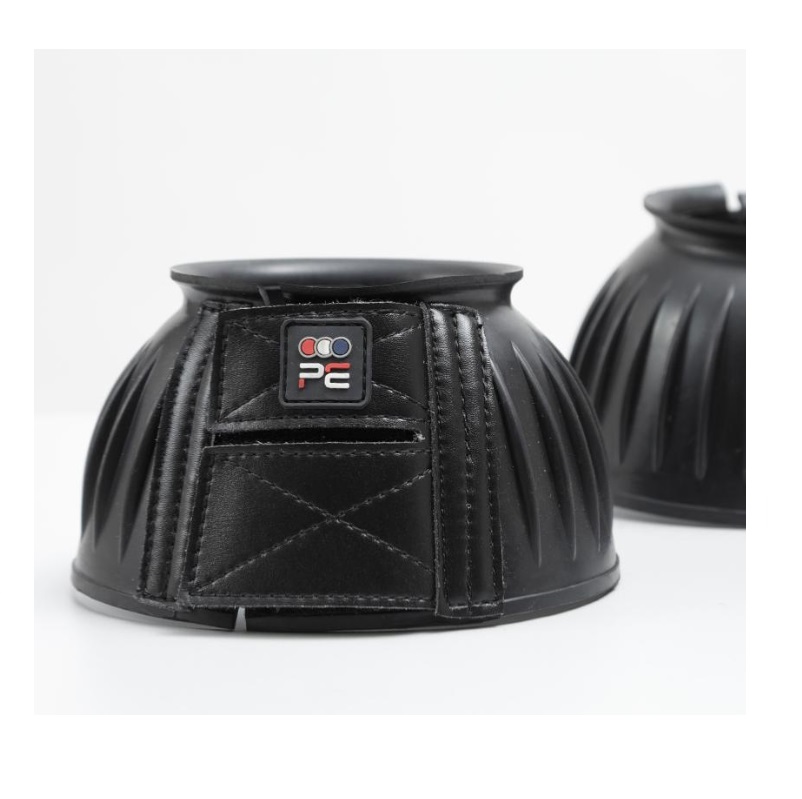 Premier Equine Rubber Bell Over Reach Boots Gummi Hufglocken S schwarz