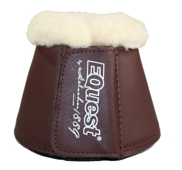 EQuest by Hölscher Hufglocke Soft black/nature L