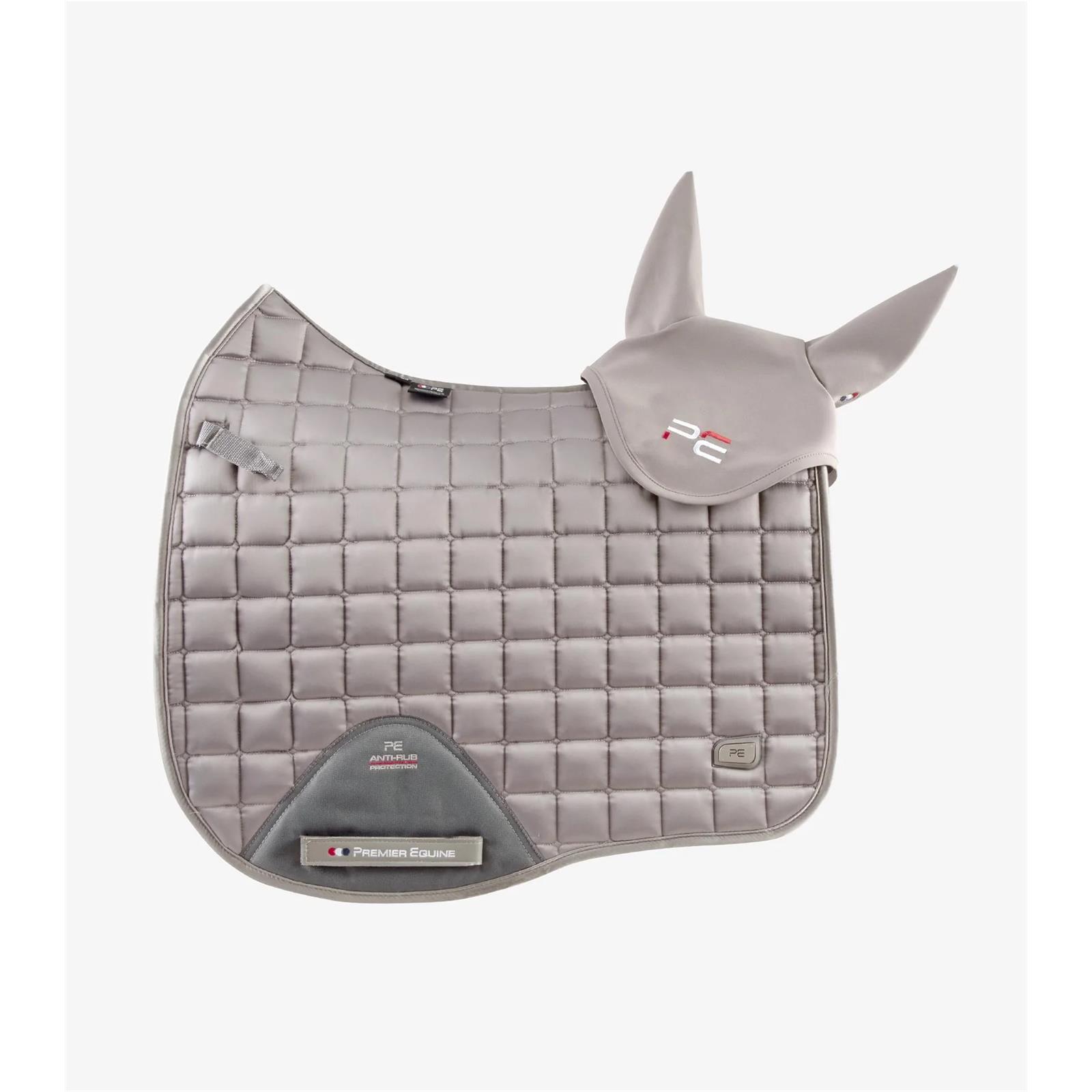 Premier Equine Alberta CC Satin Dressage Square Full Grey