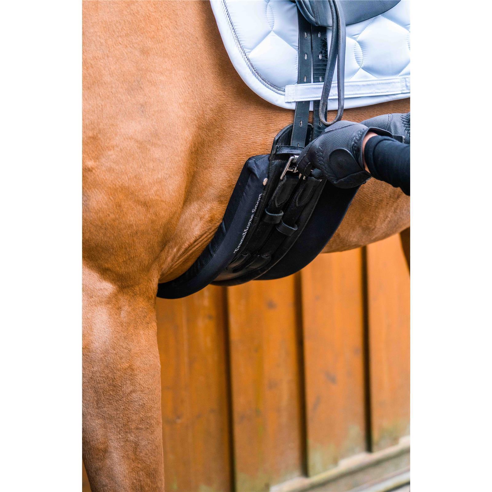 TransHorse Sport Gurtschoner Classic velvet black 70 cm