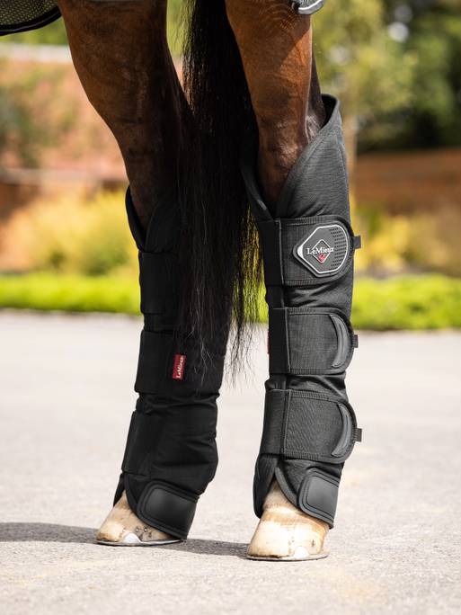 LeMieux Travel Boots (Set of 4) Transportgamaschen Black Full