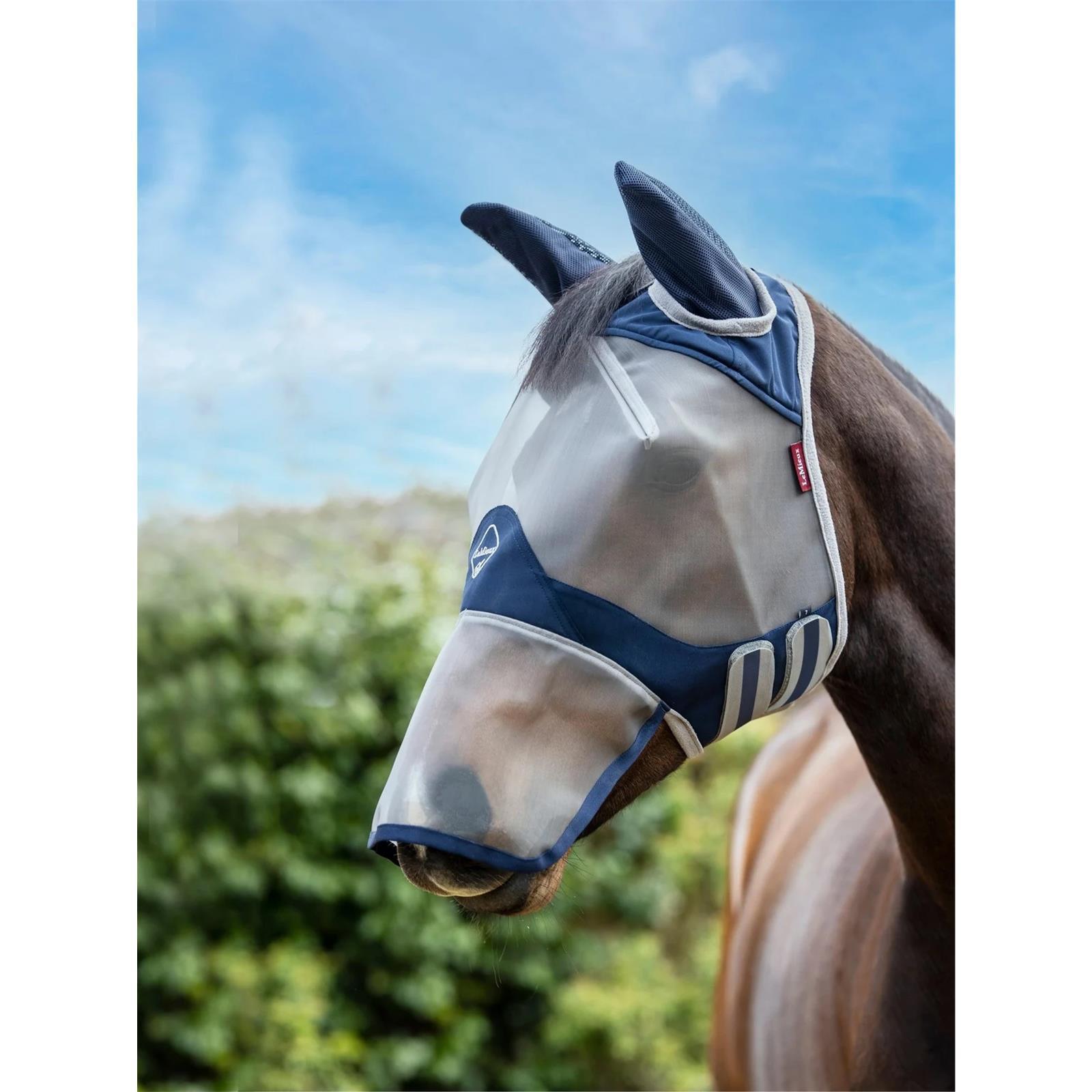 LeMieux ArmourShield Pro Full Fly Mask Fliegenmaske L (Warmblut)
