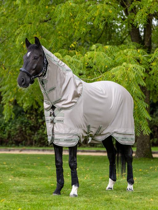LeMieux Arika Armour-Tek Fly Rug Fliegendecke Stone 6,6" - 145 cm