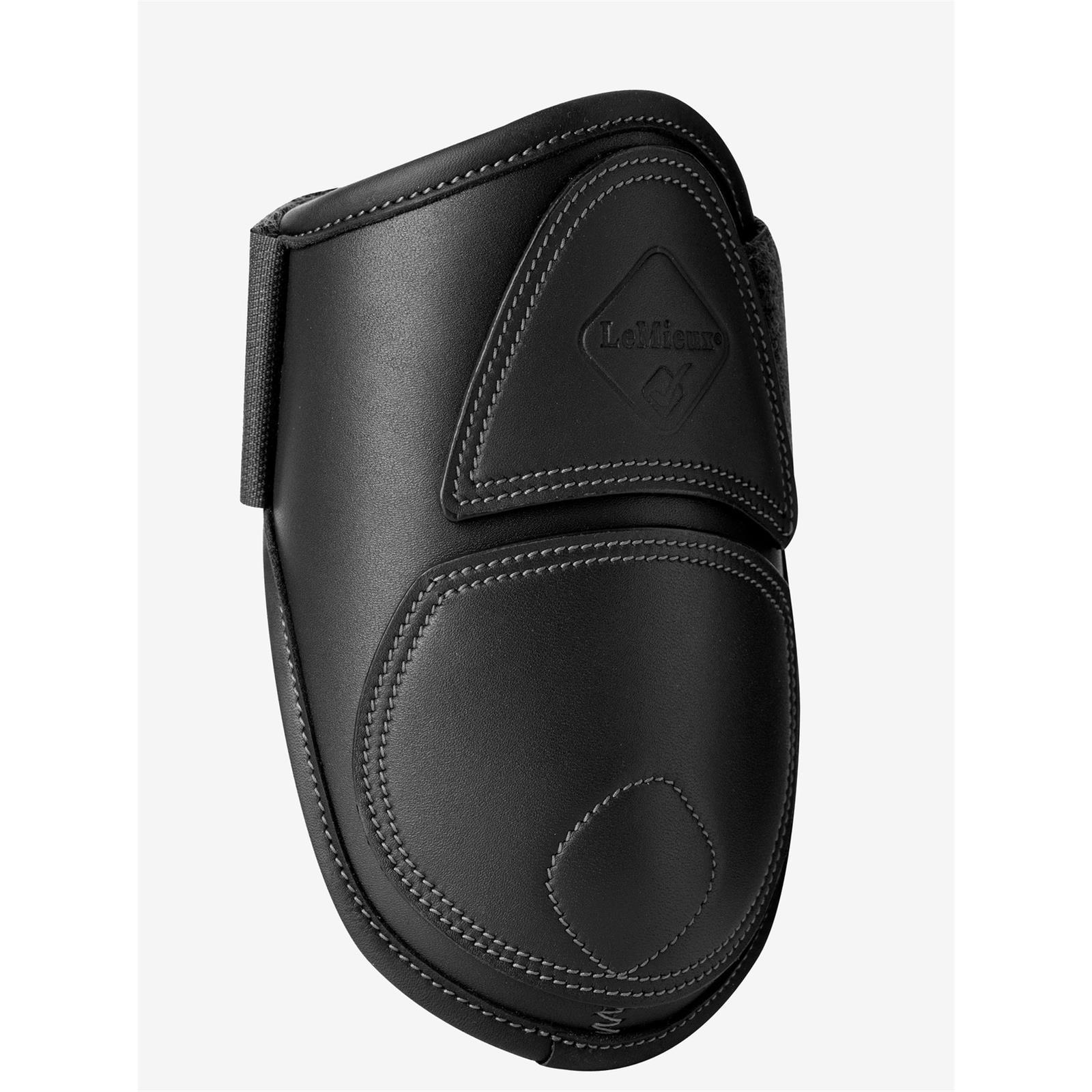 LeMieux Capella Leather Fetlock Boots Black Pony