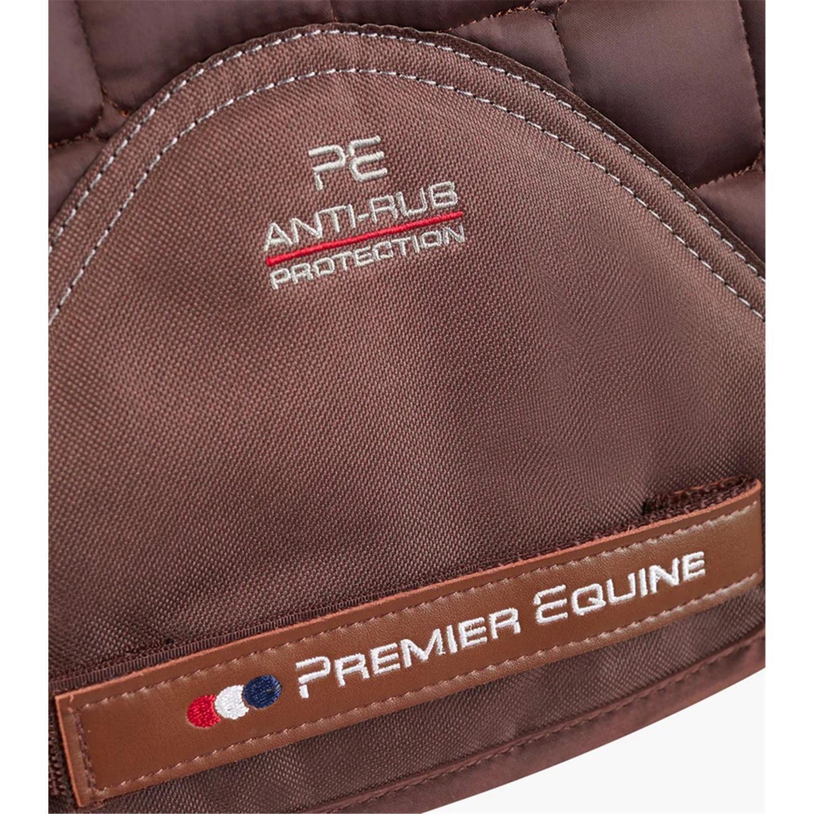 Premier Equine Alberta CC Satin GP/Jump Square Full Brown