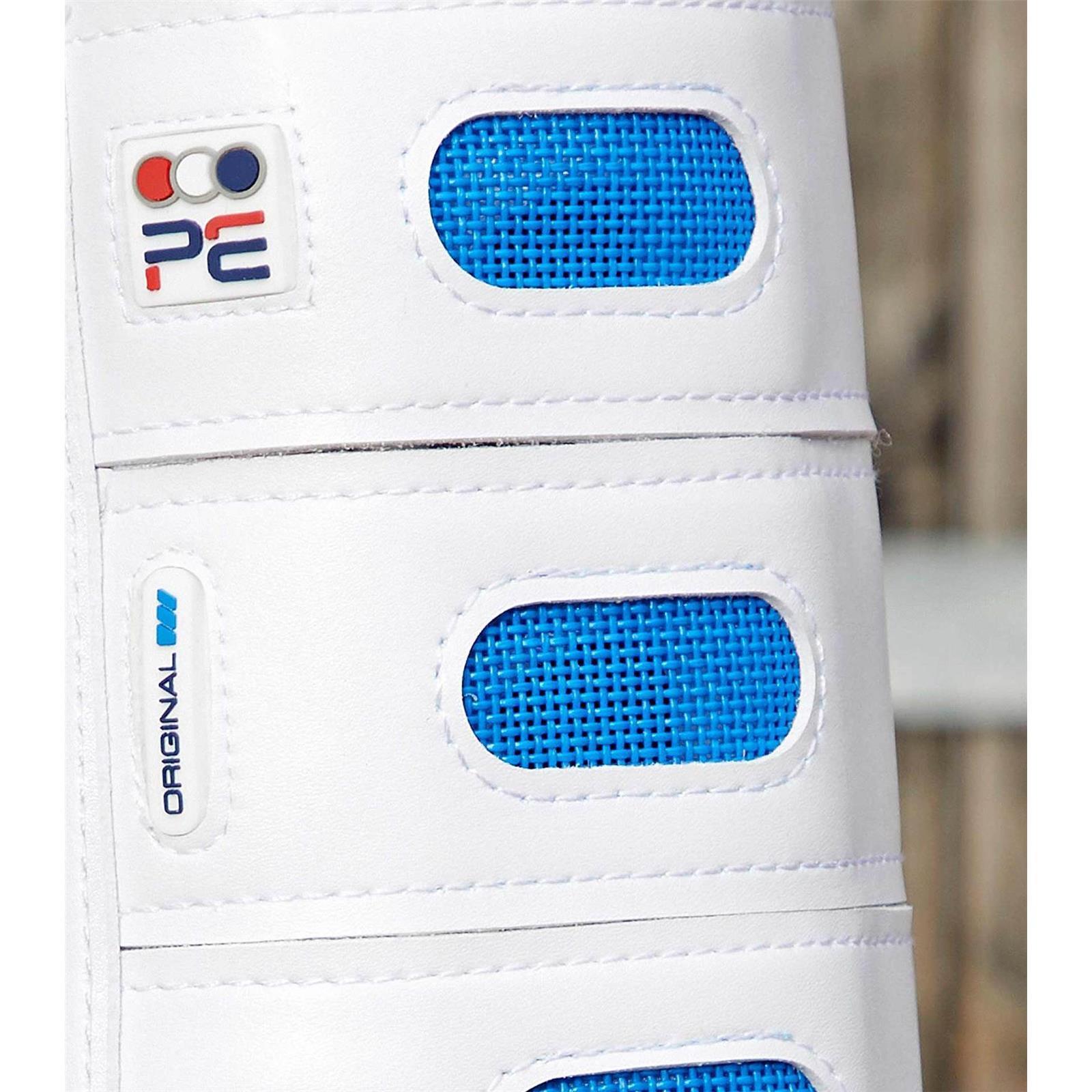 Premier Equine Air Cooled Original Eventing Boots Hind weiß L